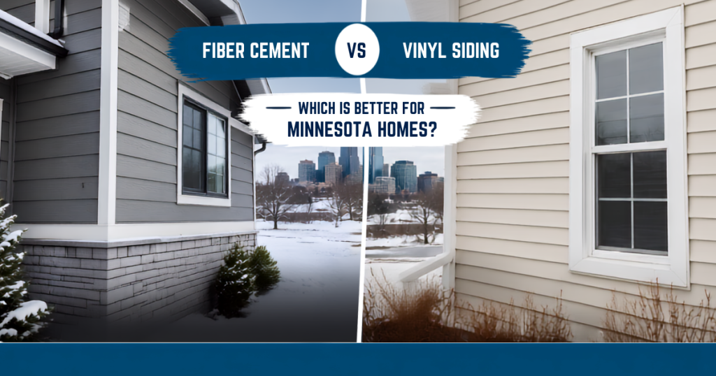 Fiber Cement vs Vinyl Siding: Which Is Better for Minnesota Homes?