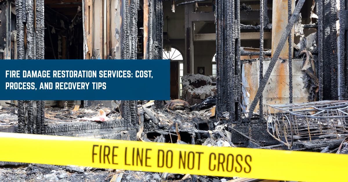 Fire Damage Restoration Services Cost, Process, and Recovery Tips