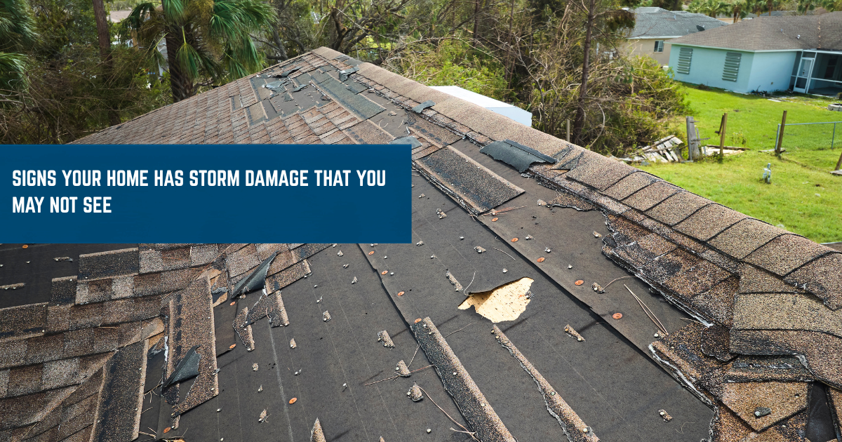Signs of Storm Damage Hidden Problems Homeowners Should Know