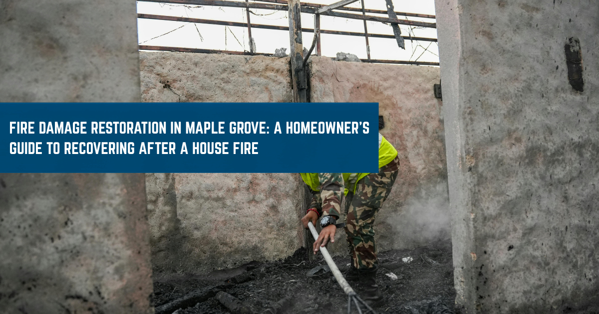 Fire Damage Restoration in Maple Grove